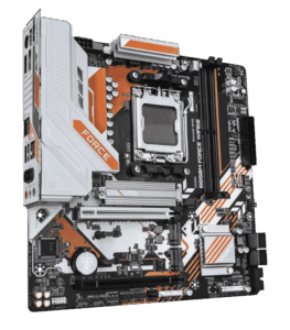 GIGABYTE B850M FORCE WIFI6E motherboard M.2 storage and wireless connectivity