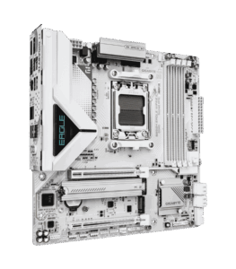 GIGABYTE B850M EAGLE WF6E ICE – AM5, DDR5 8200MHz, PCIe 5.0, Wi-Fi 6E 3 GIGABYTE B850M EAGLE WIFI6E ICE PCIe and M.2 storage connectivity