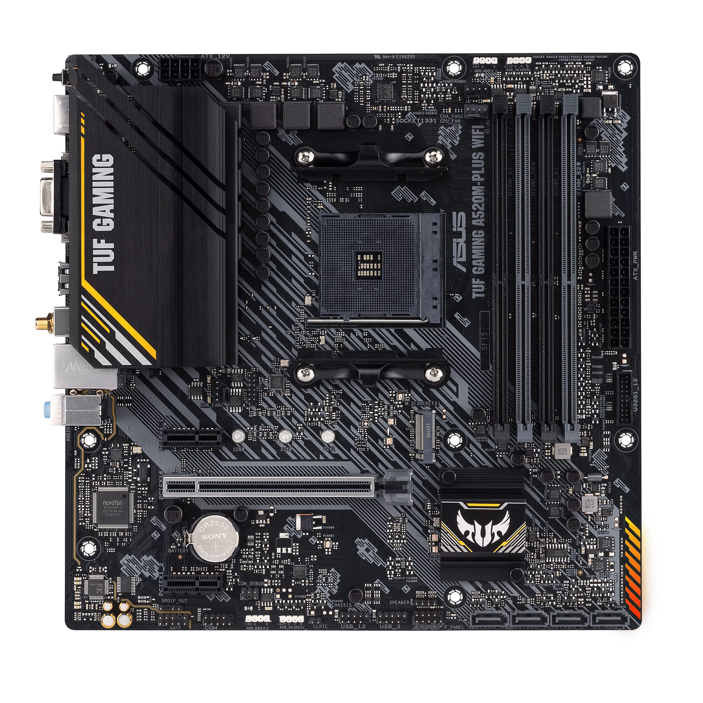 ASUS TUF Gaming A620M-Plus WiFi motherboard
