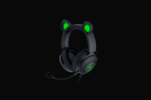 Razer Kraken Kitty V2 Pro Wired Gaming Headset Black 2 Razer Kraken Kitty V2 Pro wired RGB gaming headset with interchangeable Kitty Bear and Bunny ears