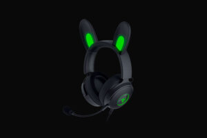 Razer Kraken Kitty V2 Pro Wired Gaming Headset Black 3 Razer Kraken Kitty V2 Pro headset with 50mm TriForce Titanium drivers and virtual 7.1 surround sound