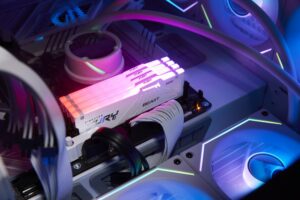 Kingston FURY Beast RGB White DDR5 6000 memory with AMD EXPO support