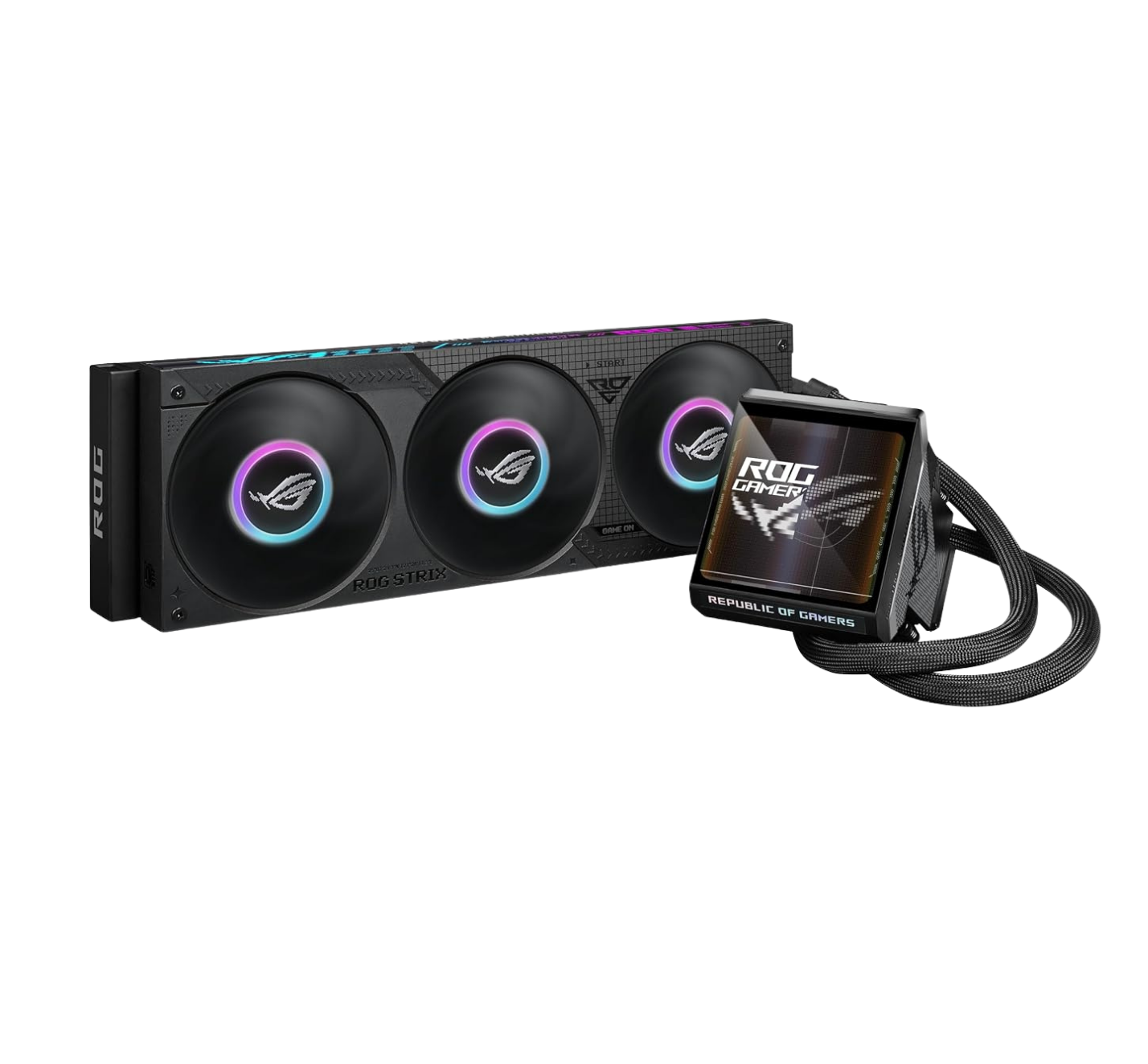 ASUS ROG Strix LC IV 360 ARGB LCD liquid cooler