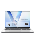 ASUS Vivobook 16, AMD Ryzen AI 5-330, 16" WUXGA IPS Display, 16GB RAM, 512GB SSD, AMD Radeon 820M Graphics, Windows 11, SILVER