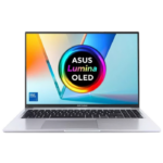 ASUS Vivobook 16, Intel Core 9-270H, 16" OLED Display, 16GB RAM, 1TB SSD, Intel Graphics, Windows 11, SILVER