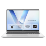 ASUS Vivobook 16, AMD Ryzen AI 7-445, 16" WUXGA IPS Display, 16GB RAM, 512GB SSD, AMD Radeon 840M, Windows 11, SILVER
