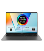ASUS Vivobook S16, AMD Ryzen AI 7 445, 16" WUXGA OLED Display, 16GB RAM, 512GB SSD, AMD Radeon 840M, Windows 11