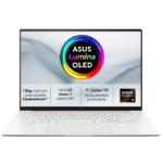ASUS Zenbook S16, AMD Ryzen AI 9-465, 16" Touchscreen 3K OLED Display, 16GB RAM, 1TB SSD, AMD Radeon 880M Graphics, Windows 11, WHITE