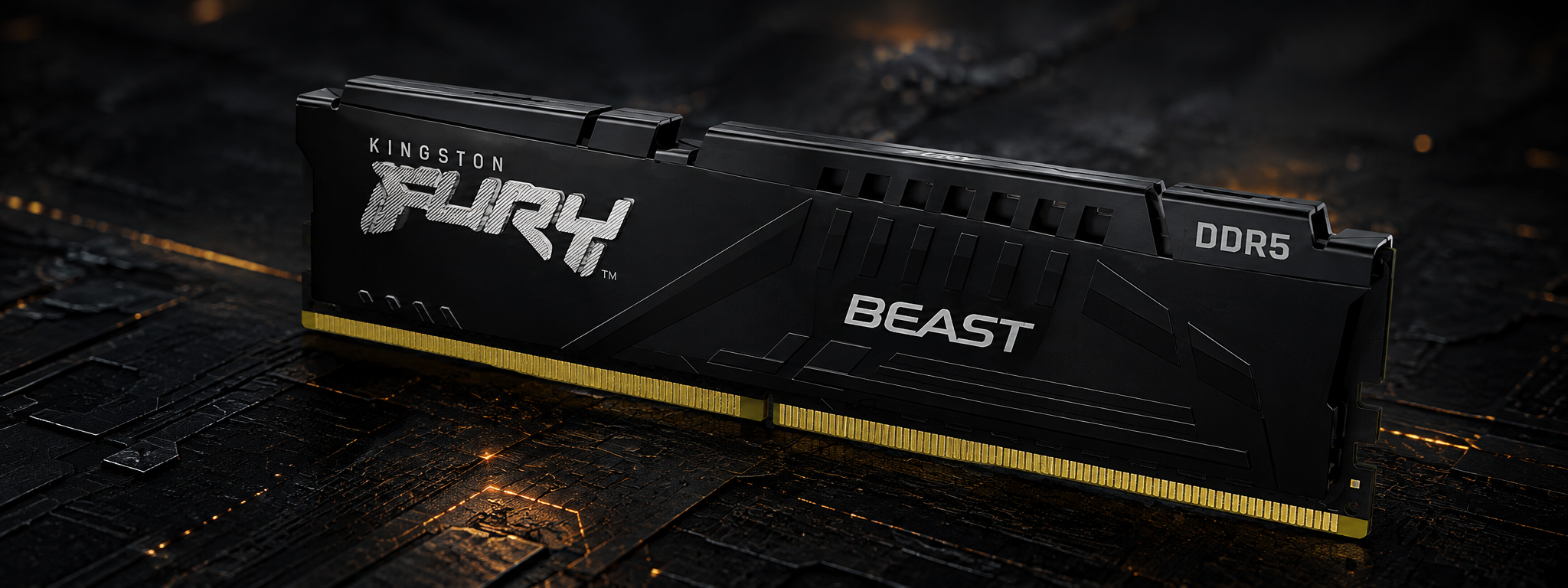 Kingston FURY Beast 16GB 5600MTs DDR5 CL40 Desktop RAM Black