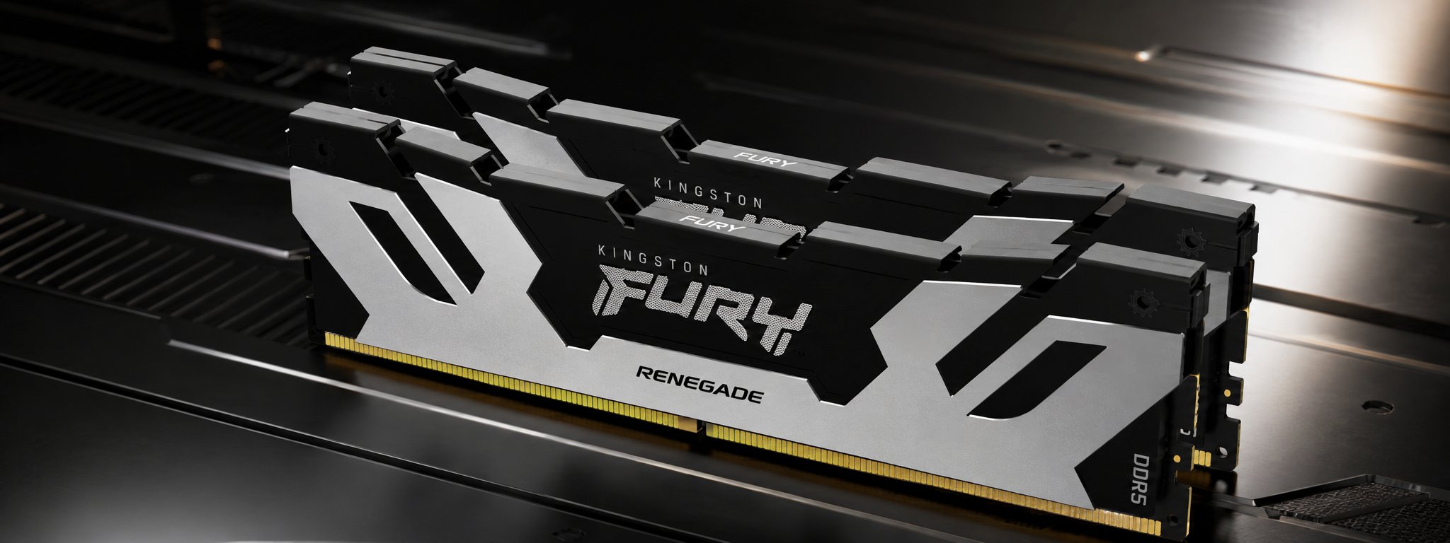 Kingston FURY Renegade Silver 32GB 2x16GB 6400MTs DDR5 CL32 RAM Kit