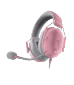 Razer BlackShark V2 X Wired Gaming Headset Grey & Pink - Image 2