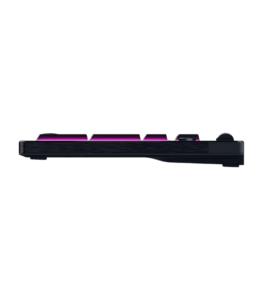 Razer BlackWidow V4 HyperSpeed full-size keyboard with Chroma RGB roller wheel media controls and onboard memory