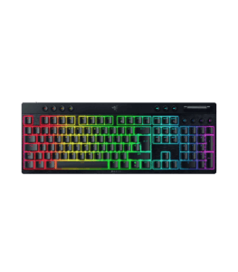 Razer BlackWidow V4 HyperSpeed full-size wireless mechanical gaming keyboard with Orange switches