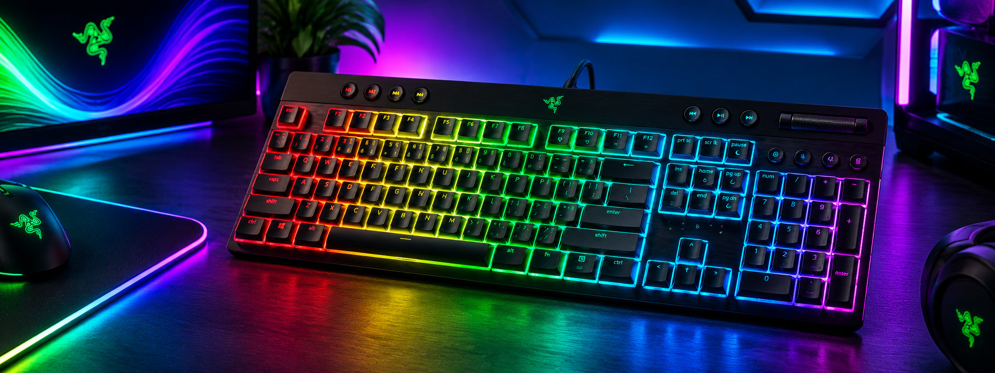 Razer BlackWidow V4 HyperSpeed Wireless Mechanical Keyboard