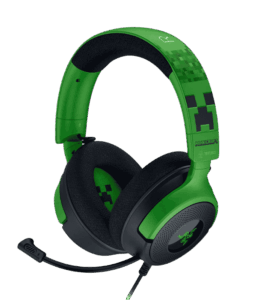 Razer Kraken V4 X Minecraft Edition Wired Gaming Headset 2 Razer Kraken V4 X Minecraft Edition wired gaming headset with custom 40mm drivers