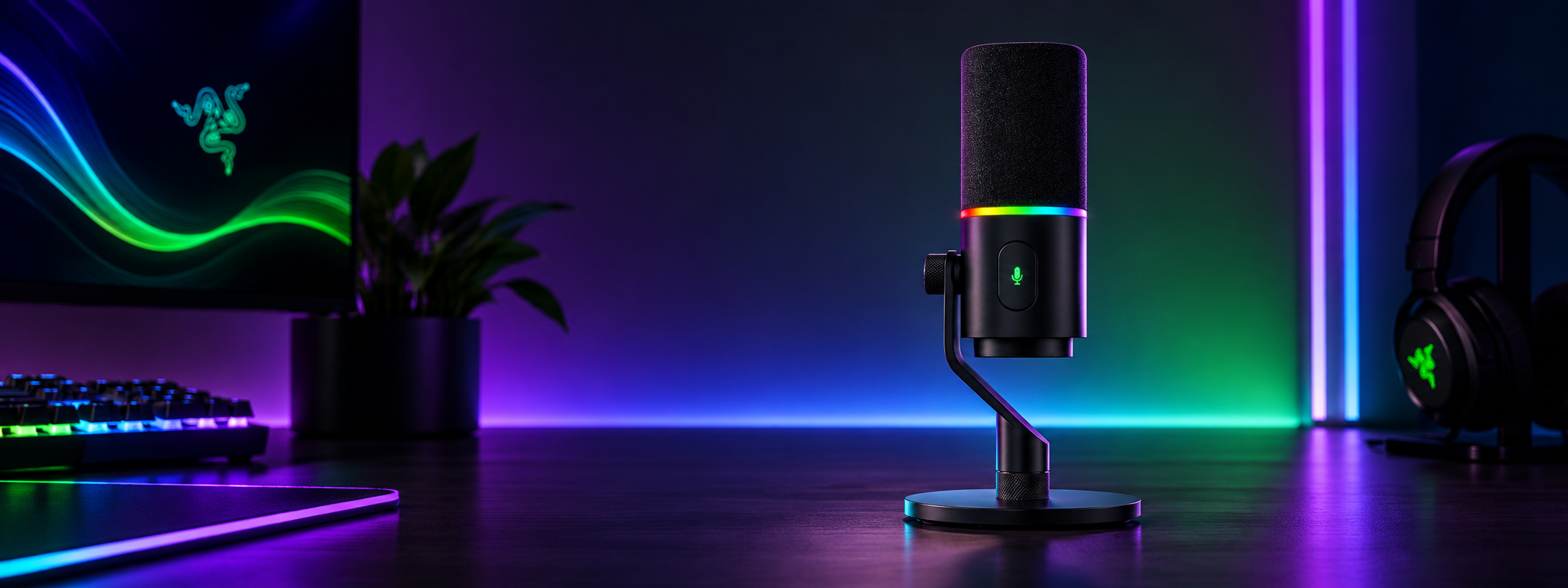 Razer Seiren V3 Pro Dynamic Microphone Black 1 Razer Seiren V3 Pro Dynamic Microphone Black