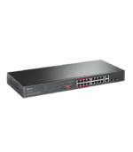 TP-Link 16-Port 10/100Mbps PoE+ Switch – 2 Gigabit Uplinks – 2 SFP – 250W PoE - Image 2