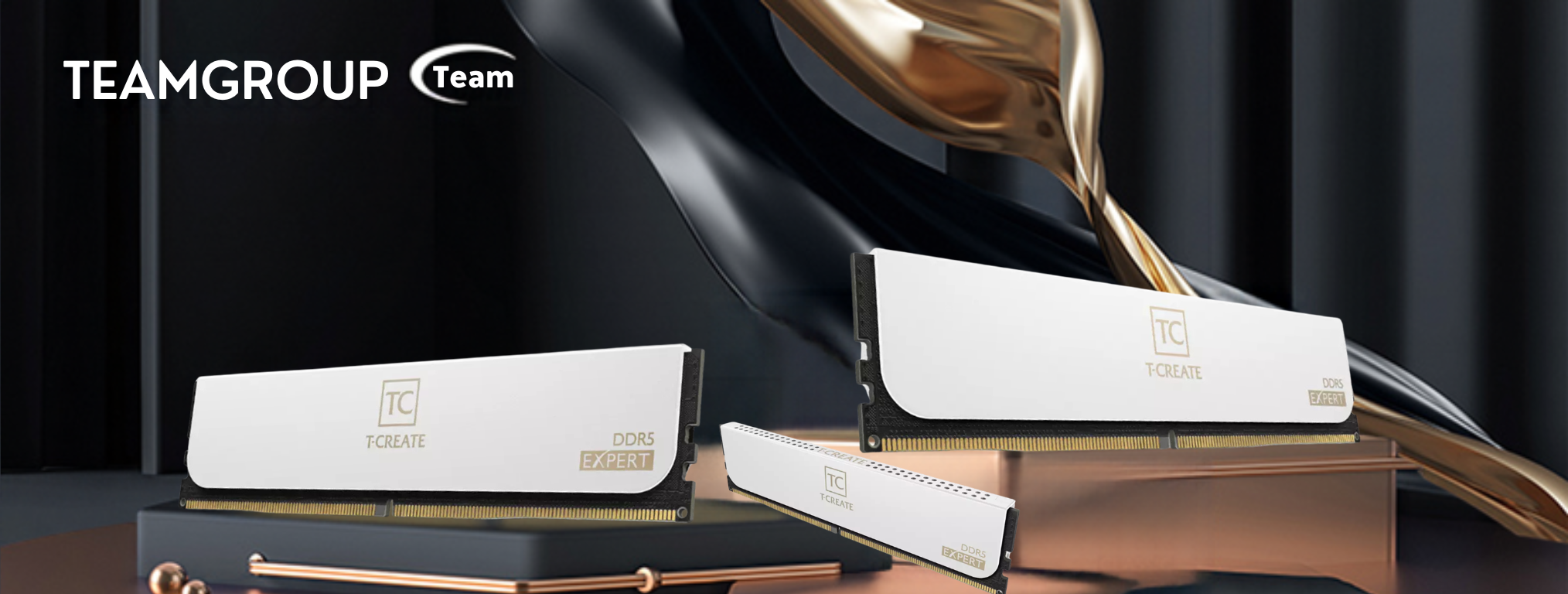 Team Group T-Create Expert White 32GB (2x16GB) 6000MHz DDR5 RAM Kit 1 Team Group T Create Expert White 4