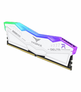 Team Group T-Force DELTA RGB 64GB DDR5 memory with 120 degree RGB light diffuser and aluminium heat spreader