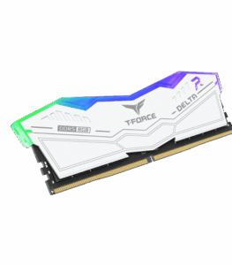Team Group T-Force DELTA RGB White DDR5 6400MHz CL32 memory with Intel XMP 3.0