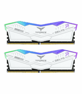 Team Group T-Force DELTA RGB White 32GB 2 x 16GB 6400MHz DDR5 CL32 RAM kit
